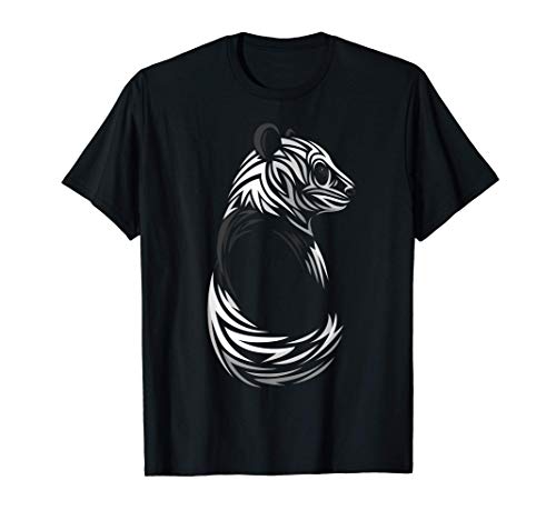 Tatuaje tribal del oso panda Camiseta