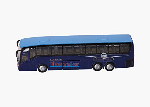 Teamsterz 1370246 Autobús Die Cast Rueda Libre, color surtido, 1 unidad