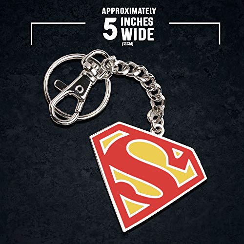 The Noble Collection Superman 5cm Color Logo Llavero