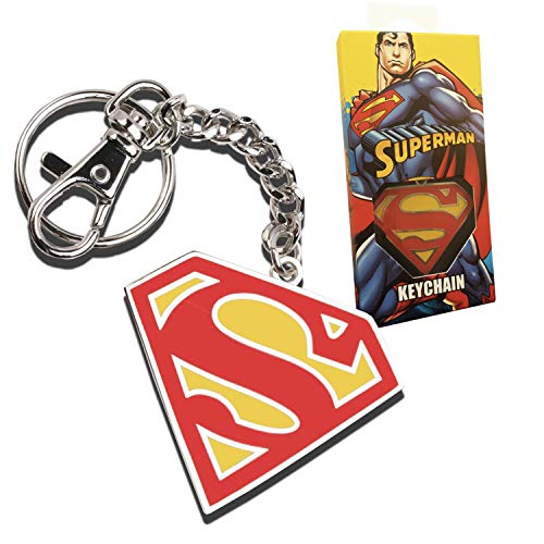 The Noble Collection Superman 5cm Color Logo Llavero