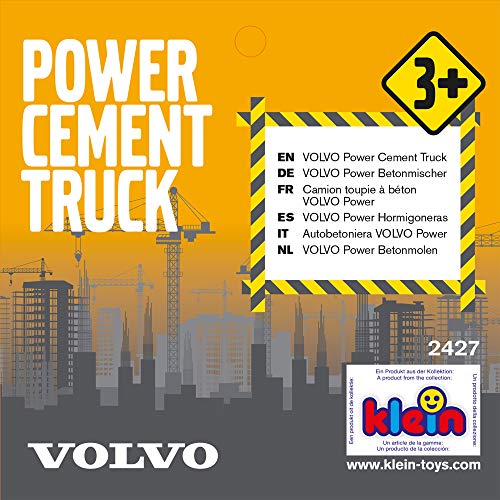 Theo Klein Volvo Power Hormigoneras, Juguete, Multicolor (2427)