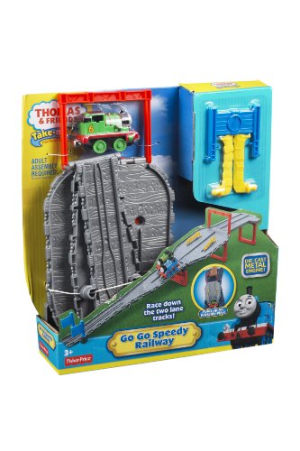 Thomas & Friends - Pista Triple diversión para Tren de Juguete (Mattel Y2891)