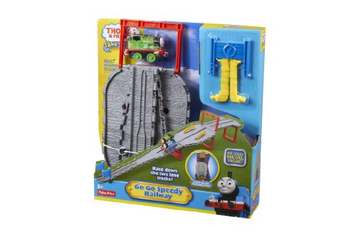 Thomas & Friends - Pista Triple diversión para Tren de Juguete (Mattel Y2891)