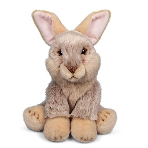 Tobar-Tobar-37236-Peluche de Conejo, Animigos World of Nature, 37236, Gris