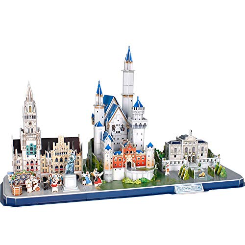 Toy Planet Puzzle 3D City Line Bavaria 178 el. 20267 [Puzzle]