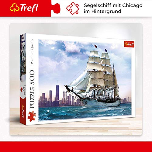 Trefl 37120 - Puzzle (500 Piezas), diseño de Chicago