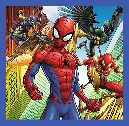 Trefl - Puzzle 3 en 1 modelo Spiderman 20-36-50 piezas, 34822, multicolor , color/modelo surtido