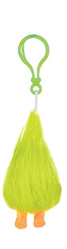 Troll - Llavero de peluche con llavero, 19 cm, color verde