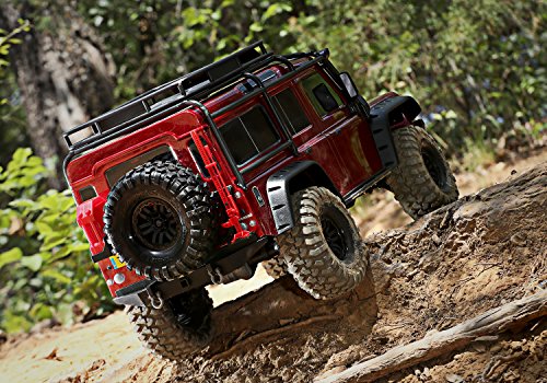 TRX-4 LAND ROVER DEFENDER ROUGE - TRAXXAS - TRX82056-4-RED