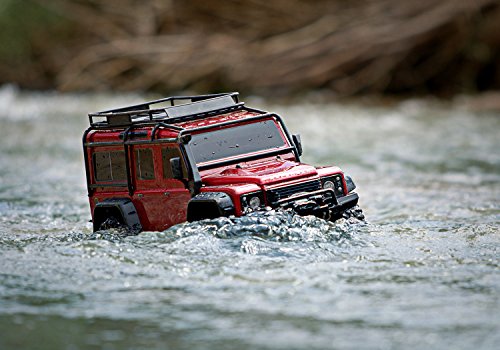 TRX-4 LAND ROVER DEFENDER ROUGE - TRAXXAS - TRX82056-4-RED