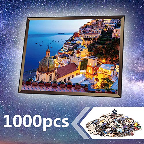 UHvEZ 1000 Pieces_Children's Wooden Puzzle Final Fantasy Wooden Ensamblaje Imagen Juguetes para Adultos Juegos para niños Juguetes educativos 50x75cm