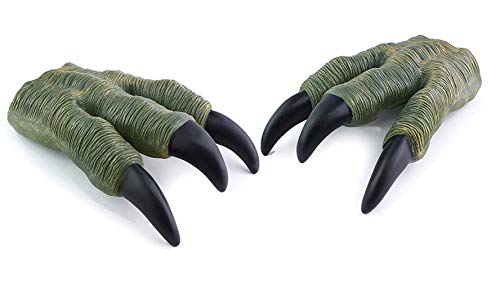 Ulalaza 1 par Jurassic World Dinosaur Claws Fun Dino Toys para niños y Adultos Party Supplies