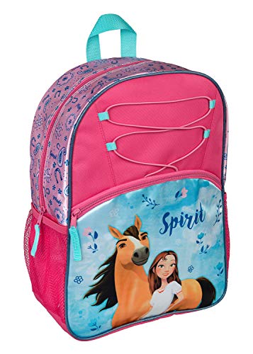 Undercover DreamWorks Spirit - Mochila escolar (41 cm), color azul