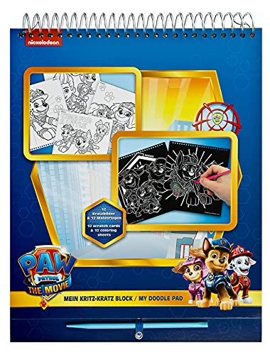 Undercover- Paw Patrol Libro para Colorear para niños, Multicolor (PPIU1190)