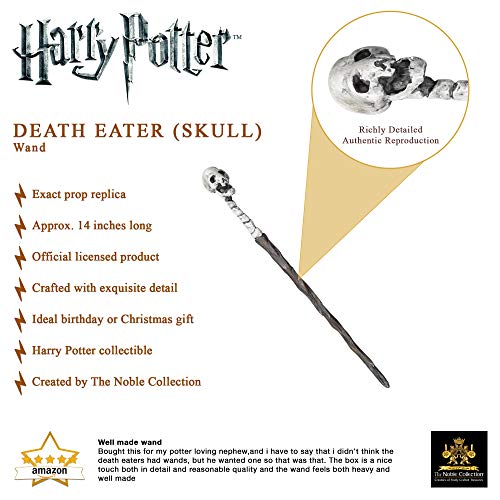 Varita Death Eater Skull Harry Potter