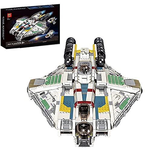 VBF Technik modelo de fragata espacial, 4577 piezas, gran UCS Super Star fragata Millennium Falcon MOC, juego de construcción de bloques de construcción compatible con Lego