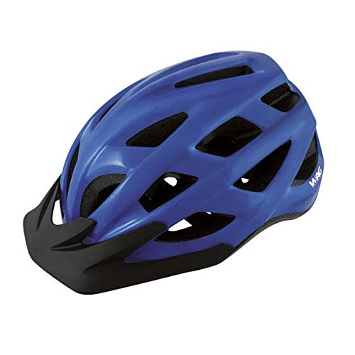 WAG Bike - Casco de bicicleta para niño MTB Kid azul, talla S (52-56 cm)