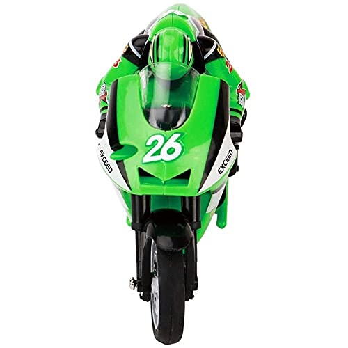 WANIYA1 4 Canales RC Motorcycle Boys Toy Wireless Electric Control Remoto Motorbike Juguete de Alta Velocidad Racing Coche Boys Drift Tilt Jump Motorcycle Kids and Adults RC Coche Juguete Regalo