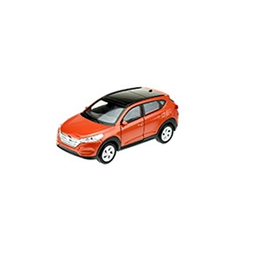 Welly Modelo de coche Hyundai Tucson, naranja.