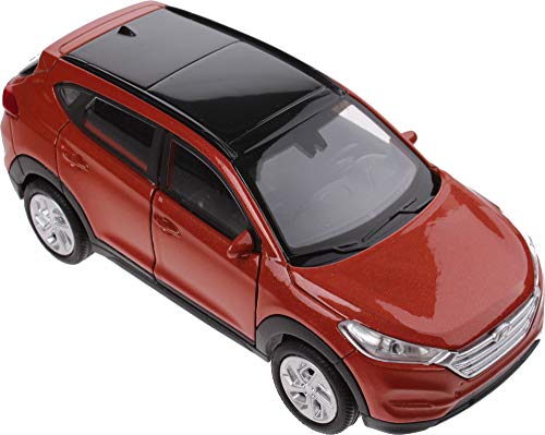 Welly Modelo Hyundai Tucson 1:34 naranja 11 cm