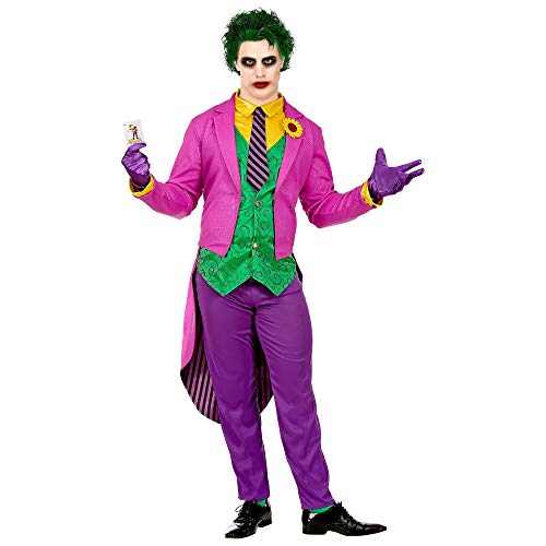 WIDMANN disfraz Mad Joker hombre y adultos, Multicolor, wdm08022