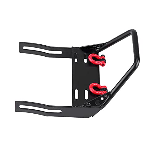 Wosune Scx10 II Bumper, Axial Scx10 Bodies Scx10 II Body RC Crawler Bumper, 1/10 Escala RC Crawler para RC Jeeps RC Crawlers(Cabeza Plana)