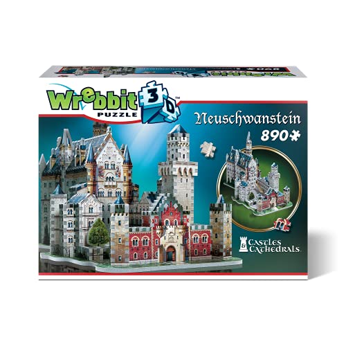 Wrebbit W3D2005 - Puzzle en 3D del Castillo de Neuschwanstein (Alemania)