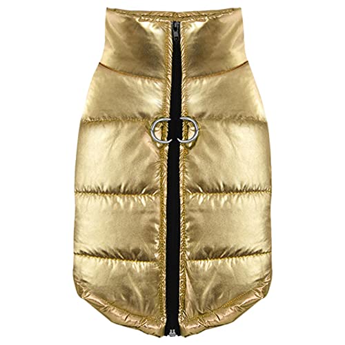 Wsnld Ropa Perros pequeños, Ropa para Perros, Chaqueta para Cachorros, Chaleco cálido de Invierno, Abrigo para Perros, Ropa para Chihuahua Bulldog