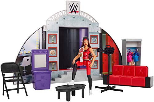 WWE- Escenario Superestrellas de Las Figuras de acción, Multicolor (Mattel FGY29)