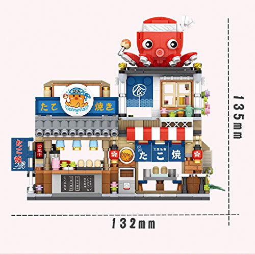 WWEI Architecture Tokio - Kit de construcción para restaurantes japoneses compatible con la arquitectura Lego 21051