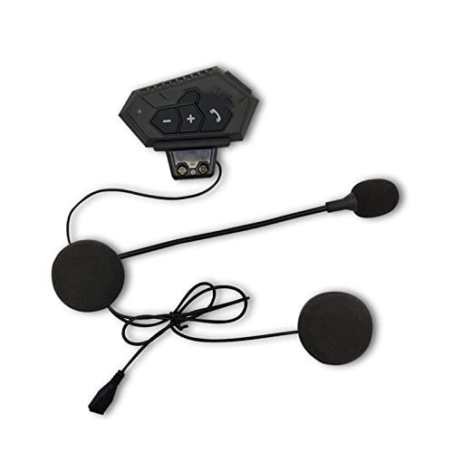 XKSO-QPTY Walkie Talkie Casco de Bicicleta de Motocicleta Auriculares Bluetooth Casco de Bicicleta eléctrica 4.0 Auriculares de intercomunicación Bluetooth Talkies de Caminatas a Largo Plazo