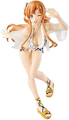 XVPEEN Modelo Sword Art Online Asuna Exq Ver PVC 21Cm Anime Figura Modelo Juguetes Dibujos Animados Escultura Regalo