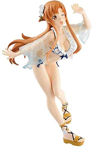 XVPEEN Modelo Sword Art Online Asuna Exq Ver PVC 21Cm Anime Figura Modelo Juguetes Dibujos Animados Escultura Regalo