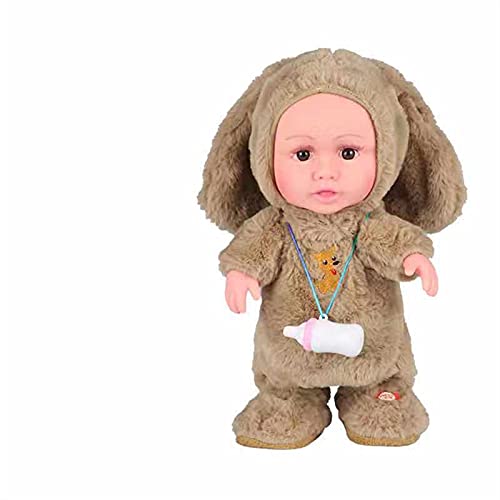 XWYZY Peluche Interactivo, 3 2CM Divertido eléctrico Peluche Juguetes Caminando música Bailando Perro Mono muñecas rellenas heladería Peluche Osos Chirstmas Regalo niños (Color : D)