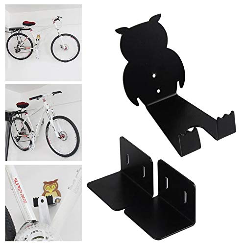 Yeewen Deportes Ciclismo Soporte de pared soporte for bicicleta bicicleta que muestra el soporte de suspensión de bicicleta de montaña montado en la pared del gancho de almacenamiento de bicicletas po