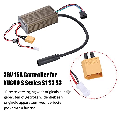 Ygerbkct Controlador de Scooter eléctrico de 36 V, Piezas de Repuesto de Panel de Controlador Impermeable para Scooter eléctrico KUGOO S1 S2 S3