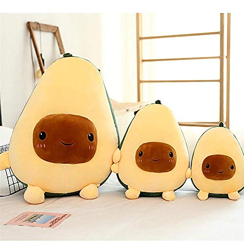 YONGJUN Juguete Peluche Peluche Peluche Suave bebé muñeca Dibujos Animados Fruta Almohada sofá cojín for niños Regalo de cumpleaños for niños niños niñas (Color:Amarillo,Tamaño:35 cm)