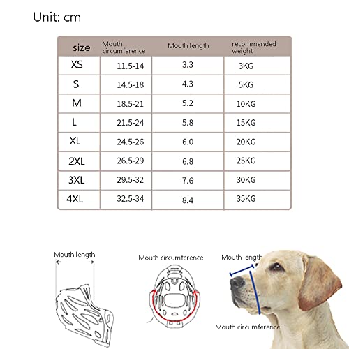 ZDSS Bozal Perros,Bozal De Canasta para Perros Pequeños,Medianos Y Grandes con Correas Ajustables,Material TPE,Correa Frontal Flexible,se Puede Abrir y Cerrar,Correas Ajustables