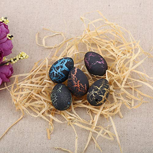 Zerodis 60pcs Dinosaur Eggs Toy Magic Hatching Growing Colorful Dino Dragon para niños Juegos de Fiesta para niños(#4)