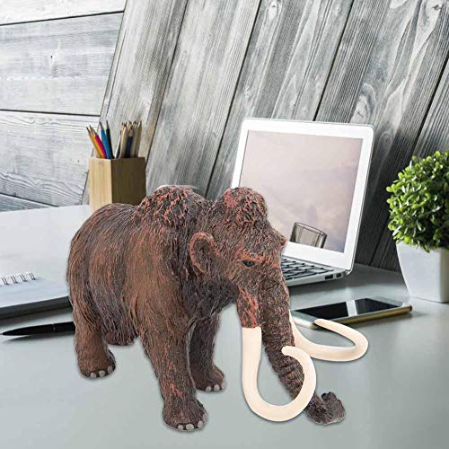 Zerodis Modelo de Elefante, simulación Artificial Animal Elefante Playset Realista Educación Prehistórica para niños