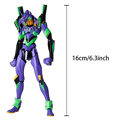 ZEwe Modelo HG eva-01 Tipo de Prueba Neon Genesis Evangelion Action Figure (edición Limitada) Modable Figura Decoración de Escritorio Muñeca Mejores Regalos for Adultos