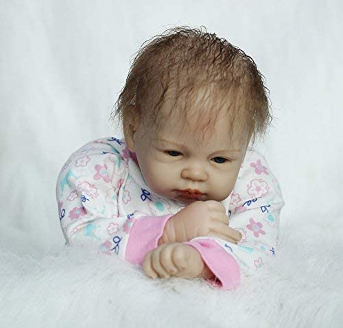 ZIYIUI 22pulgadas 55cm Bebes Reborn Niña Verdadero Silicona muñecas reborn niño Reales Toddler Recien Nacidos Ojos Abiertos Realista Baby Dolls Girls Originales Baratos