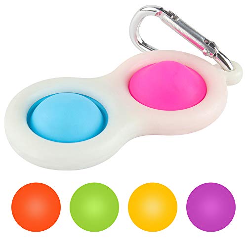 ZoneYan 1 Pieza Juguete Inquieto, Hoyuelo Simple, Baby Sensory Board, Simple Hoyuelo, Fidget Simple Dimple Toy, Inquietud Simple Hoyuelo, Antiestrés, para Adultos y Niños