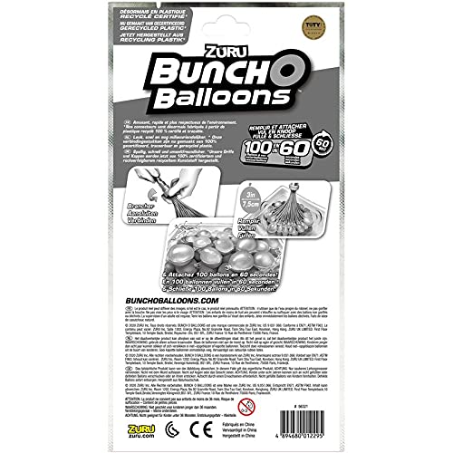 Zuru 56321 Bunch O Balloons Rapid Fill, multicolor