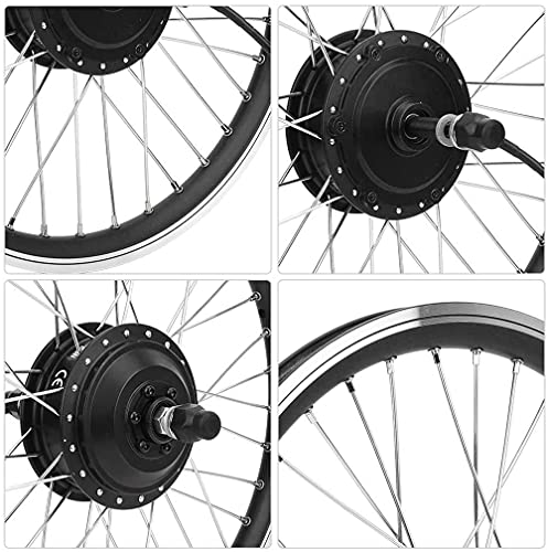 ZYXU Kit De Conversión De Bicicleta Eléctrica, 36V250W 20"24" 26"28" 29"700C Kit De Conversión De Bicicleta Eléctrica KT-LCD6 Kit Eléctrico Impermeable De Conversión Kit,Front Engine,24"